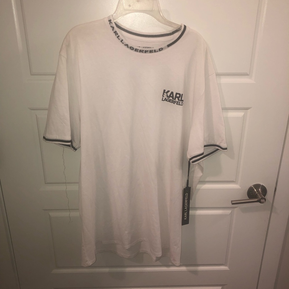 Karl Lagerfeld White Men's Shirt